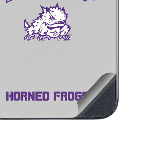 Texas Christian University Horned Frogs Logo Print Galaxy A54 5G Skin
